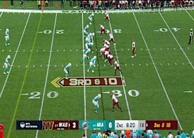 Tyrel Dodson's fourth sack of 2025 forces Commanders into field goal formation