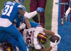 Jeremy McNichols' TD run boosts Commanders' lead to 44-28 over Lions