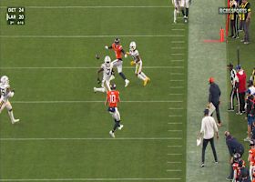 Bo Nix's throw-away fake locates Franklin for sneaky 18 yards