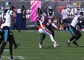 Jaquan Brisker forces fumble as Gervon Dexter recovers for Bears