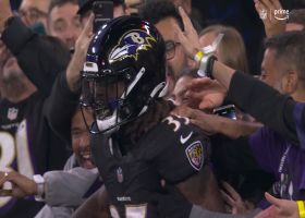 Gus Edwards' ninth rush TD of '23 caps Ravens' opening drive vs. Bengals