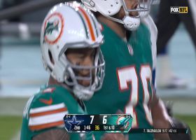 Tagovailoa's 15-yard pass to Wilson Jr. gets Fins into Cowboys' territory