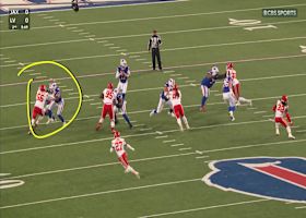 George Karlaftis boosts his 2025 sack total to 5.0 via takedown of Josh Allen