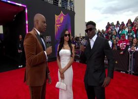 Tyreek Hill talks about connecting with his former team at red carpet of NFL Honors