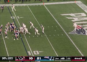 Marcus Jones' 24-yard punt return sets up Patriots inside Texans' territory