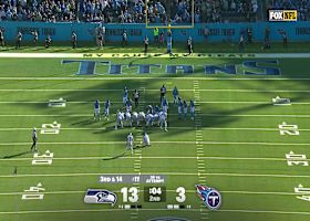 Jason Meyers closes the half with a 36-yard FG