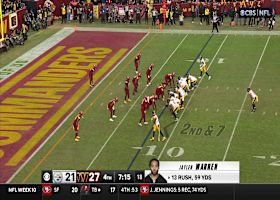 Jeremy Chinn clutch fumble recovery halts Steelers drive deep in WSH territory