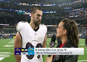 Mark Andrews talks about bounce back win vs. Chargers