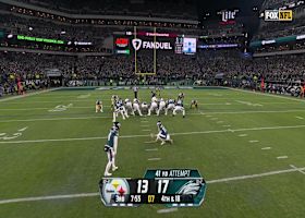 Elliott's 41-yard FG extends Eagles' lead to 20-13