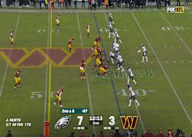 A.J. Brown plucks Jalen Hurts pass out of air for 24 yards