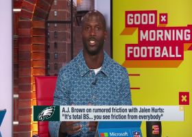 'GMFB' reacts to A.J. Brown's comments on rumored friction with Jalen Hurts