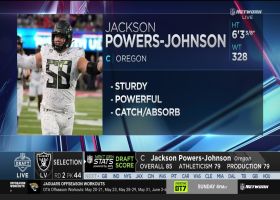 Raiders select Jackson Powers-Johnson with No. 44 pick in 2024 draft