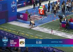 Cody Schrader runs official 4.61-second 40-yard dash at 2024 combine