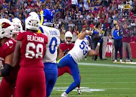 Nate Landman's diving INT exemplifies LB's ball skills