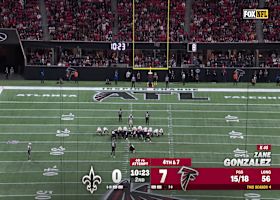 Zane Gonzalez's 40-yard FG boosts Falcons' lead to 10-0 vs. Saints