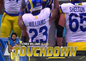 Kyren Williams' 7-yard plunging TD gives Rams back the lead vs. Panthers 27-24