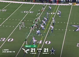 Odighizuwa's 13-yard sack vs. Hurts forces Eagles into punt formation in crunch time