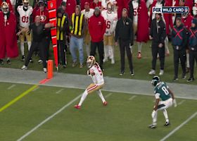 Demarcus Robinson's precise route yields a third down conversion reception