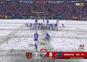 Matt Prater tallies Bills first points in snow with 26-yard FG