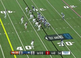 Ehlinger's perfectly accurate pass pinpoints D.J. Montgomery for 39-yard gain