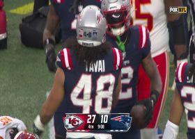 Kadarius Toney's dropped pass leads to Patriots' INT