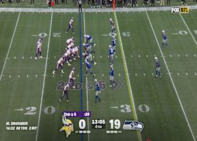 Deflected INT! Ernest Jones' fifth pick of 2025 followed a deflection from Jefferson