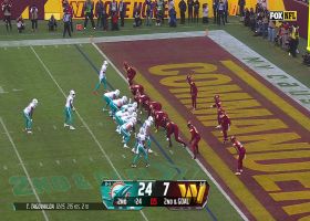 Mostert's 14th rush TD of '23 extends MIA's lead to 30-7 in first half