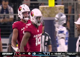 Josh Sweat's sixth sack of 2025 results in a turnover on downs for Cowboys' offense