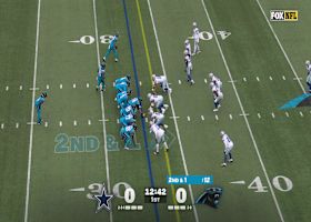 Bryce Young finds his tight end Evans for 21 yards