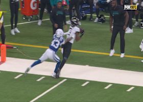 Meyers' toe-drag swag is immaculate on Lawrence's tough 5-yard toss