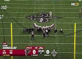 Zane Gonzalez opens scoring with 56-yard FG vs. Saints