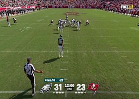 Kameron Johnson's 27-yard punt return goes into Eagles territory in fourth quarter
