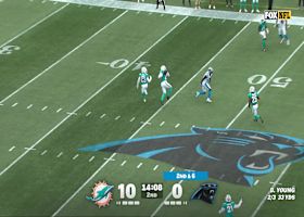 Minkah Fitzpatrick picks off Bryce Young for first INT of 2025