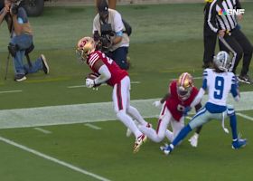 Bosa's pressure facilitates Ji'Ayir Brown's INT on Prescott's launch