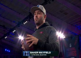 Baker Mayfield’s first round of Precision Passing challenge | Pro Bowl Games Skills Showdown