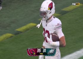 Joey Blount's Hail Mary INT seals Cardinals' upset win of Eagles
