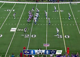 Cooper Rush throws dart to Devontez Walker for 17 yards