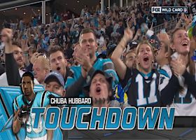 Chuba Hubbard's second TD of game gives Panthers a 23-20 lead vs. Rams