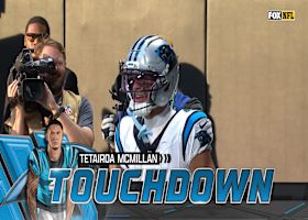 Tetairoa McMillan's second TD of the game puts the Panthers up by two