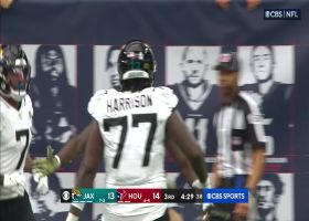 Lawrence's first TD pass of game goes to Ridley in third quarter