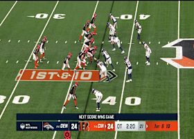 Joe Burrow finds Iosivas down field for 16-yard connection