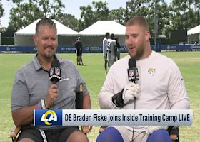 Braden Fiske reflects on rookie season with Rams | 'Inside Training Camp Live'