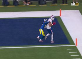 Allen's pinpoint 21-yard TD toss to Mack Hollins trims Rams' lead to 38-34