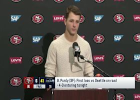 Brock Purdy on 49ers' loss to Seahawks in NFC Divisional Round