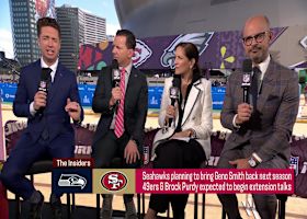 Pelissero on contract extensions for QBs Geno Smith, Brock Purdy in offseason | 'NFL GameDay Morning'