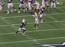 Malik Nabers shows physicality on 18-yard catch over middle vs. Cowboys