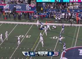 ‘TNF’ Prime Vision isolates Tracy Jr. as RB bounces off Dallas defenders