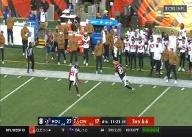 Tyler Boyd's seventh catch of game goes for 19-yard gain