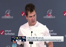 Drake Maye reflects on making it to Super Bowl LX in his second year in the NFL