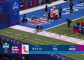 Jordan Watkins runs official 4.37-second 40-yard dash at 2025 combine